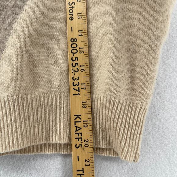 THE CASHMERE PROJECT Sweater XS Colorblock Pullover Jumper Brown - Picture 12 of 13